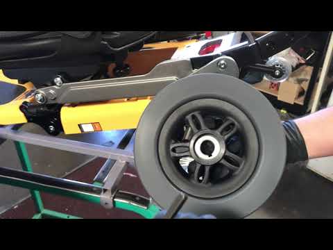 Luggie Transporting Wheel Assembly